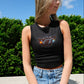VT Logo Small Logo Womens Tank Crop Tank