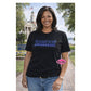 HU Hampton University Small Scoop Neck Womens Fitted