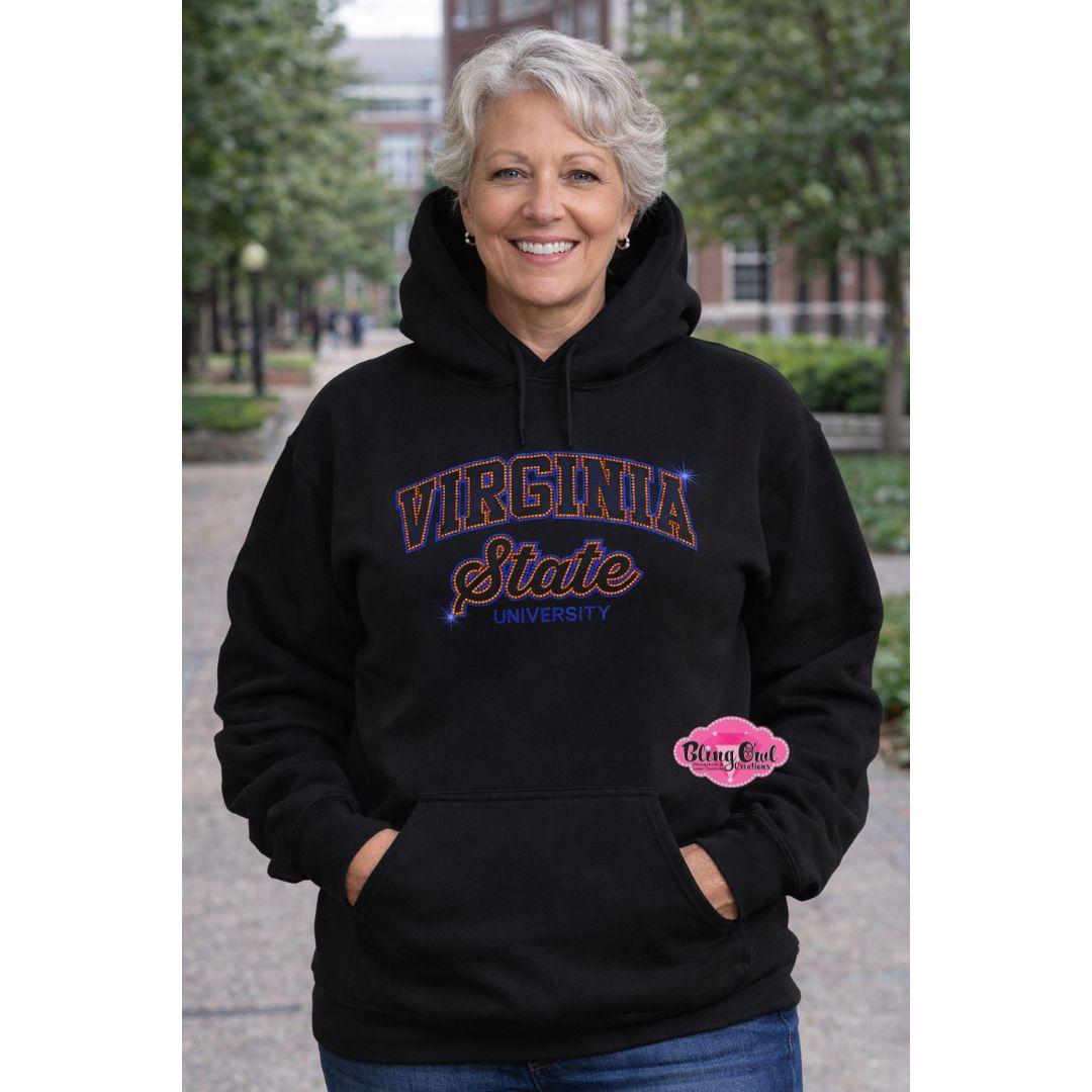 VSU Virginia State Arch Script Sweatshirt