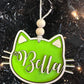 Cat Face Ornament
