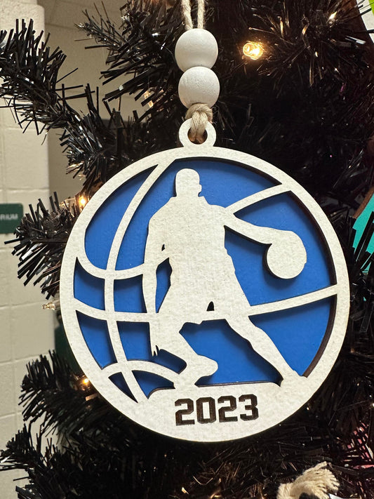 Basketball Boy Ornament