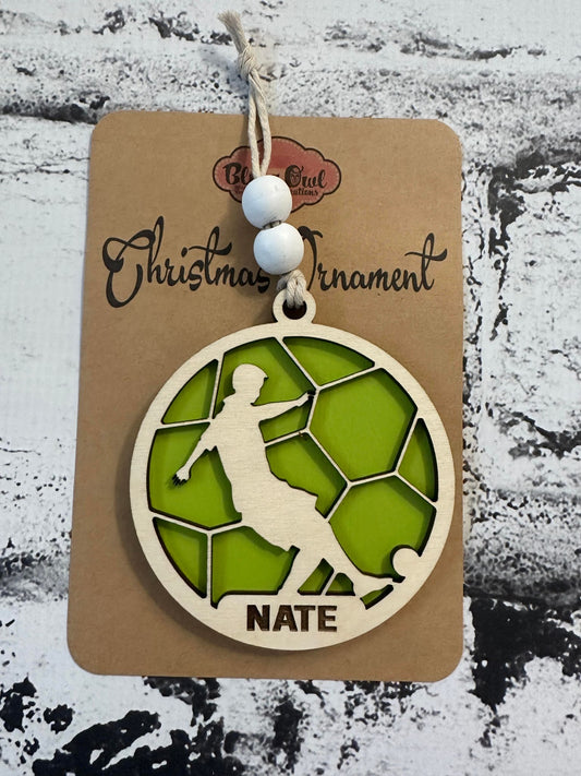 Soccer Boy Ornament