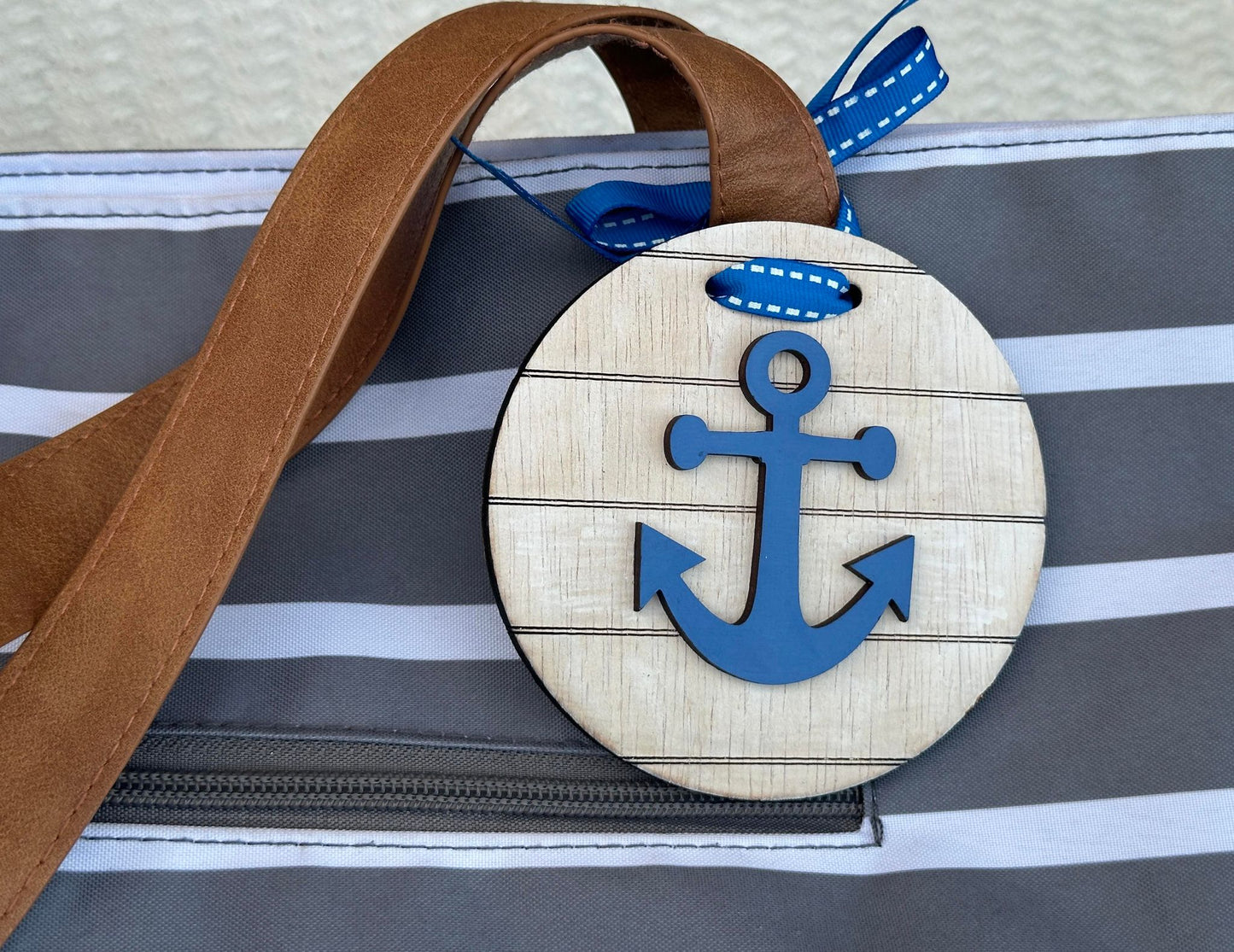 Anchor Bag Tag/Car Charm