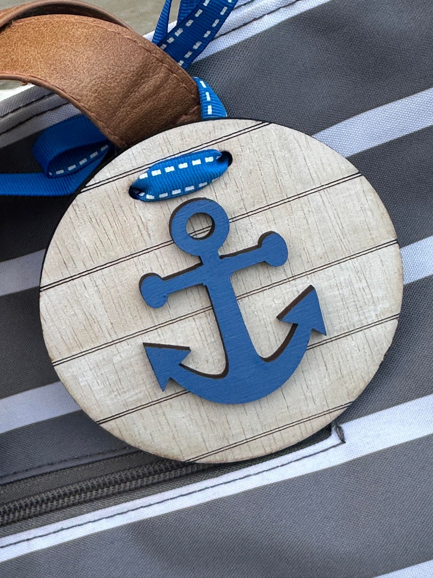 Anchor Bag Tag/Car Charm