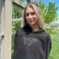 VT Virginia Tech New Logo Cropped Hoodie