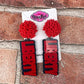 LU Liberty Acrylic Earrings- 2 Layer