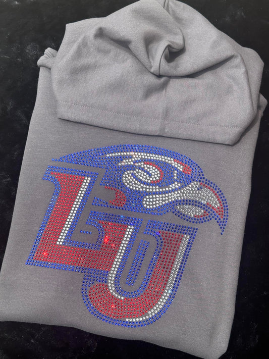 LU Eagle Logo (Rhinestone Design)