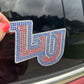 LU Bling Car Decal