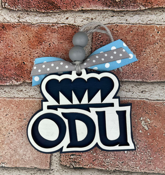 ODU Crown Ornament/Car Charm