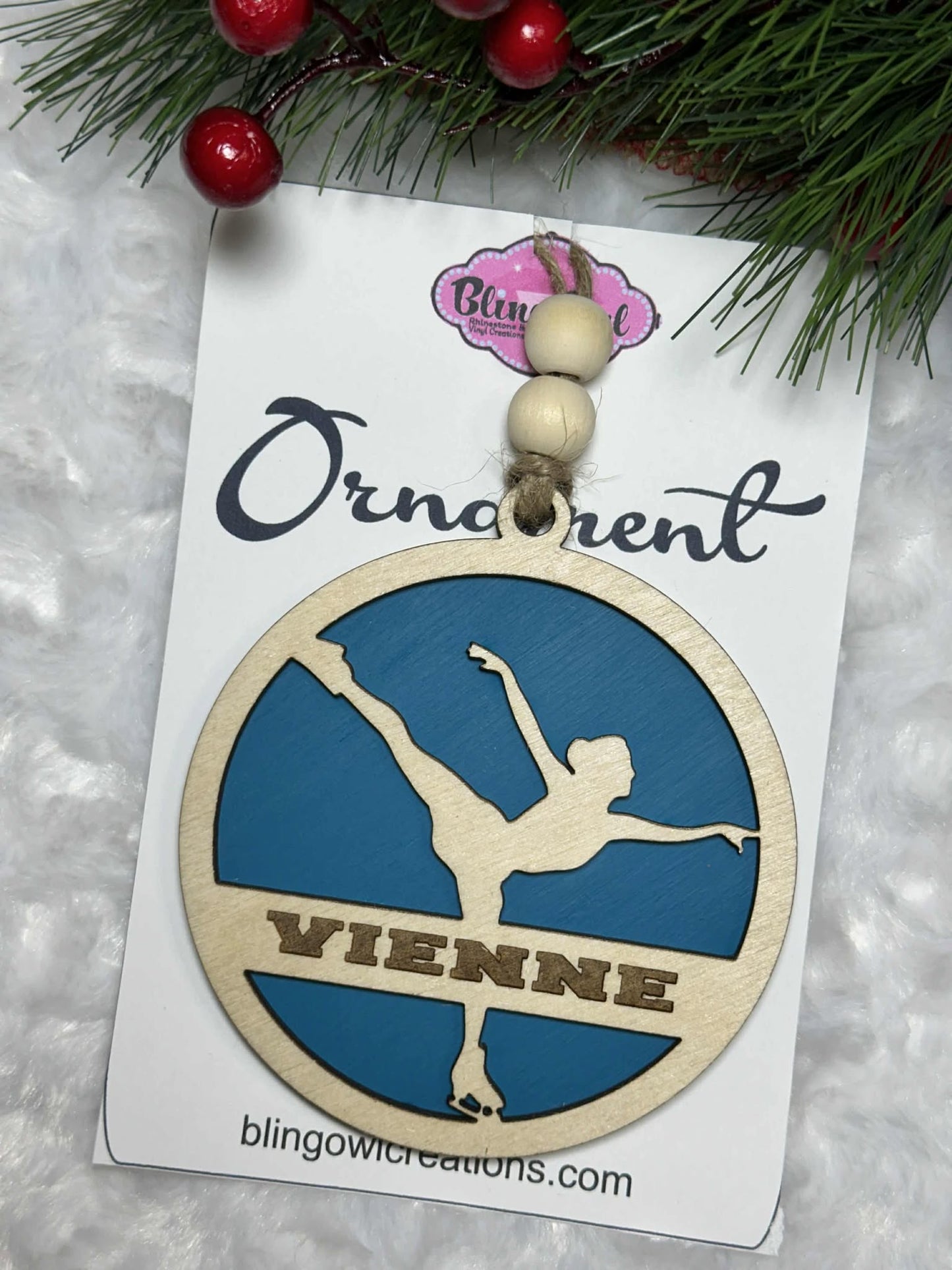 Figure Skater Girl Ornament