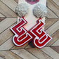 LU Acrylic Earrings- 2 Layer