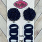 ODU Initials Acrylic Earrings- 2 Layer