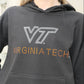 VT Virginia Tech New Logo Cropped Hoodie