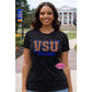 VSU Trojans Scoop Neck Womens Fitted