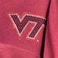 VT Quarter Zip Maroon Pullover