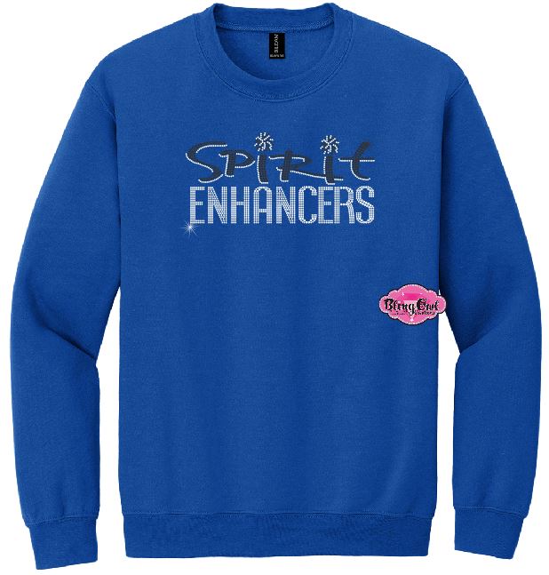 Spirit Enhancers Scatter Cheer Adult Crewneck