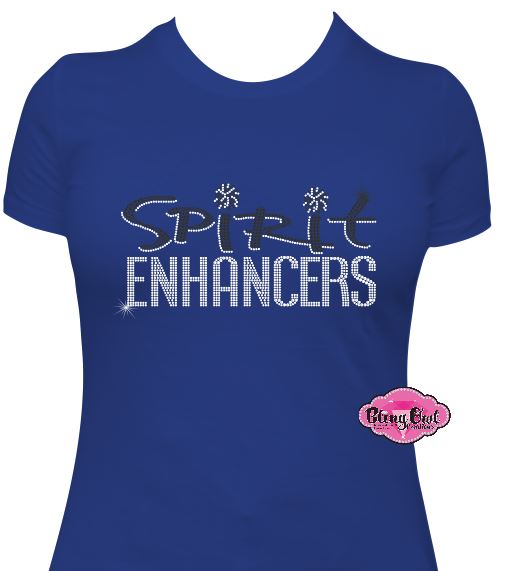 Spirit Enhancers Cheer Womens Fitted Tshirt