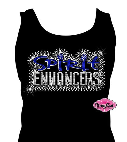 Spirit Enhancers Scatter Womens Tank Top