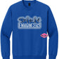 Spirit Enhancers Scatter Cheer Adult Crewneck