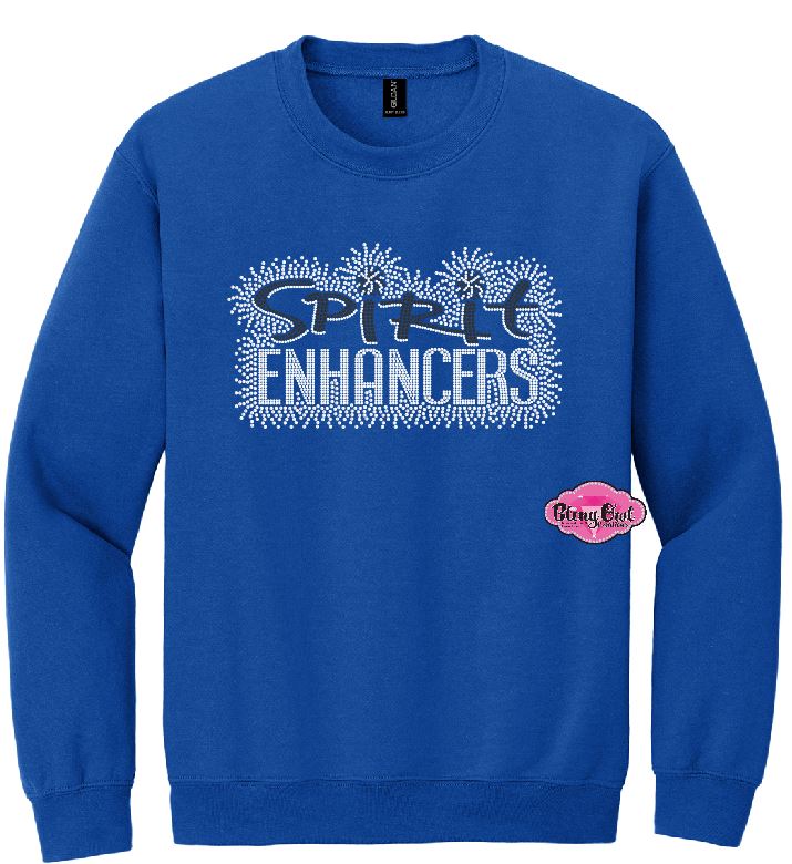 Spirit Enhancers Scatter Cheer Adult Crewneck