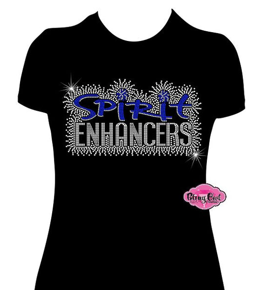 Spirit Enhancers Scatter Cheer Womens Relaxed Fit Tshirt