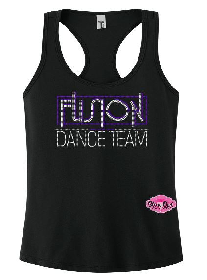 Fusion Dance Team Womens Racerback Tank Top