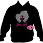 lady heart glasses shirt black women afro hair cultural african american rhinestones sparkle bling