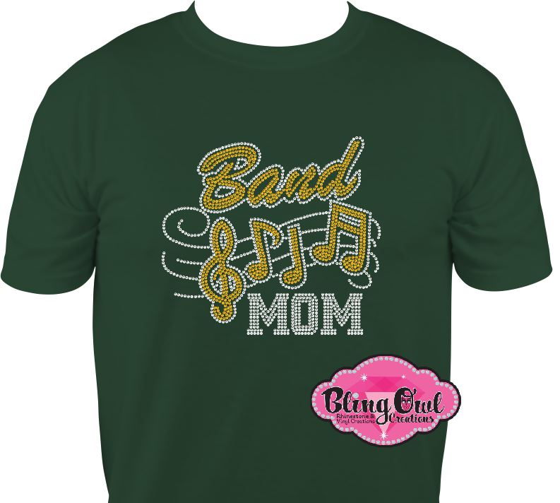Band Mom GB 3 (Rhinestone Design)