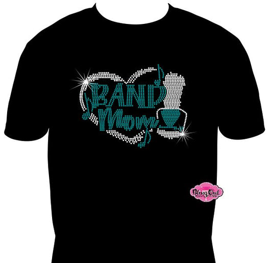 Hickory Band Mom Heart  Unisex Short Sleeve Tshirt
