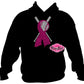 Baseball Bat Cancer Ribbon (Rhinestone Design)