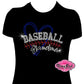 baseball_grandma_stitches shirt gameday tshirt rhinestones sparkle bling