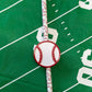 Baseball Straw and Accessory
