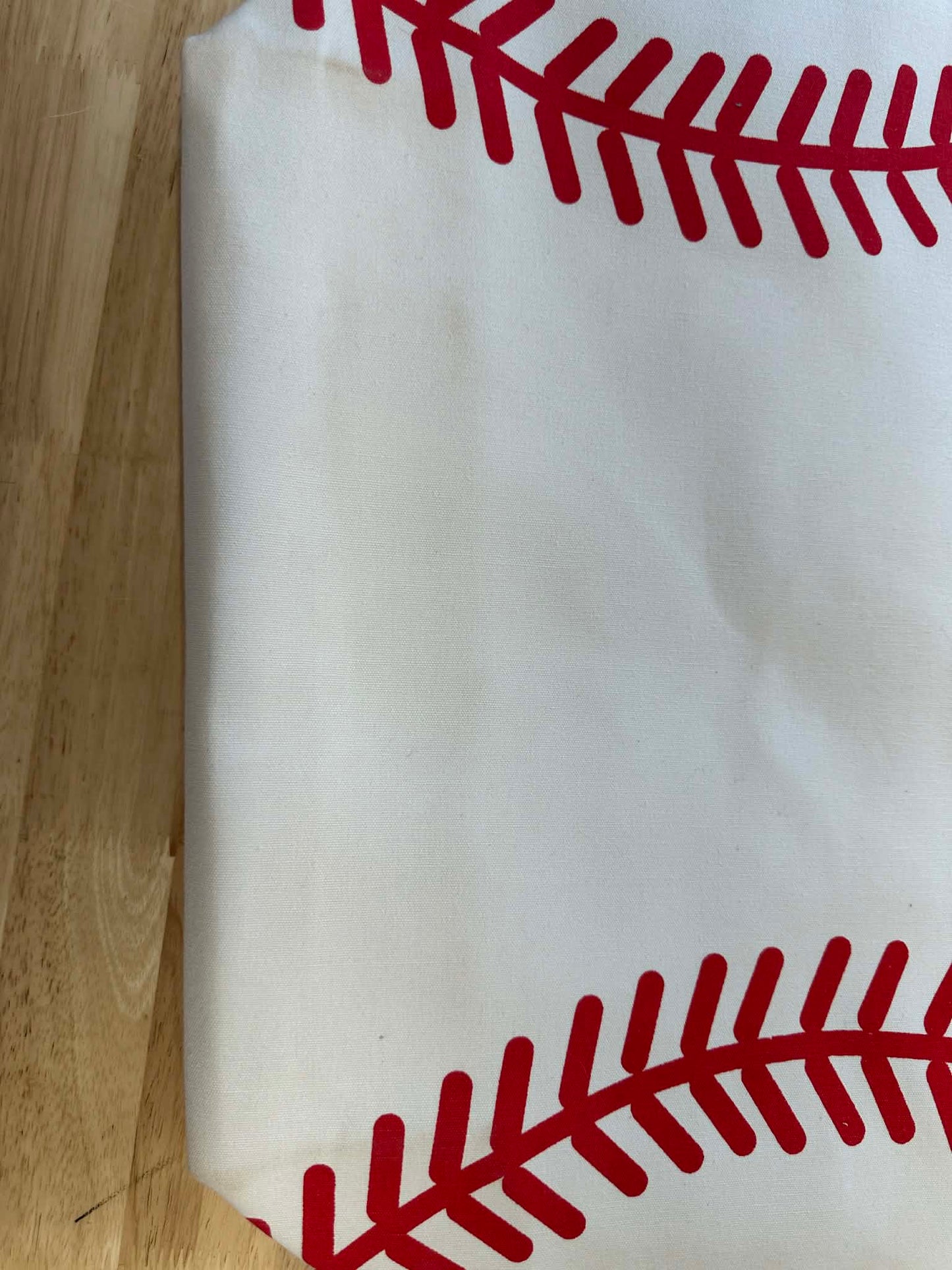 Baseball Laces All Day Tote- Blemished