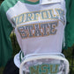NSU Bling Clear Fanny Pack Stadium Bag