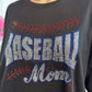 Baseball Mom Stitches Unisex Tshirt (Sample)