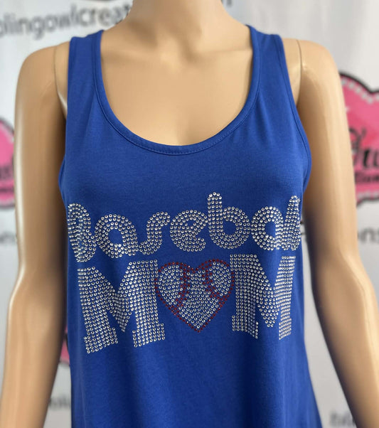 Baseball Mom Womens Tank Top (Sample)