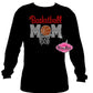 basketball_mom design shirt school spirit wear for sports mom rhinestones sparkle shirt