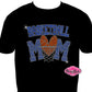 basketball_mom design shirt school spirit wear for sports mom rhinestones sparkle shirt