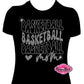 basketball_mom spirit_wear black shirt rhinestones sparkle bling