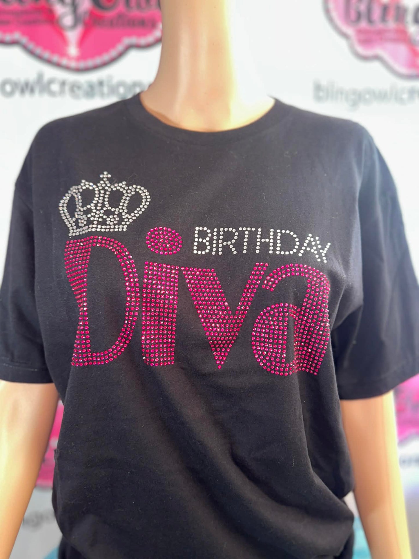 Birthday Diva 3 Unisex Tee (Sample)