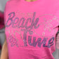I'm on Beach Time Womens Fitted (Sample)