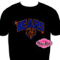 bears_spirit_wear team school spirit wear shirt rhinestones sparkle bling
