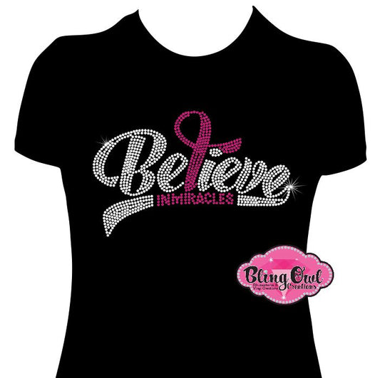 Believe in Miracles (Rhinestone Design)