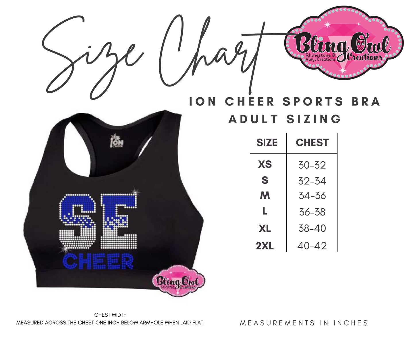 Spirit Enhancers SE Cheer Adult Sports Bra