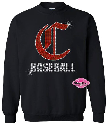 Currituck C Baseball Unisex Crewneck