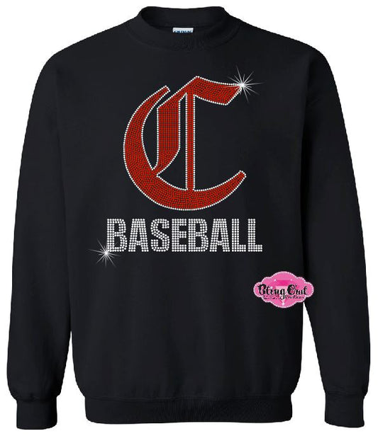 Currituck C Baseball Unisex Crewneck