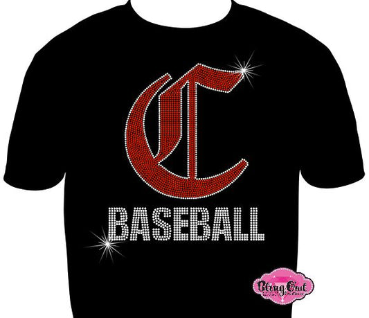 Currituck C Baseball Unisex Short Sleeve