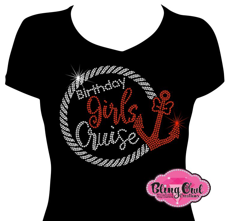 Birthday Girl Cruise (Rhinestone Design)
