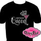 Birthday Queen Martini 1 (Rhinestone Design)