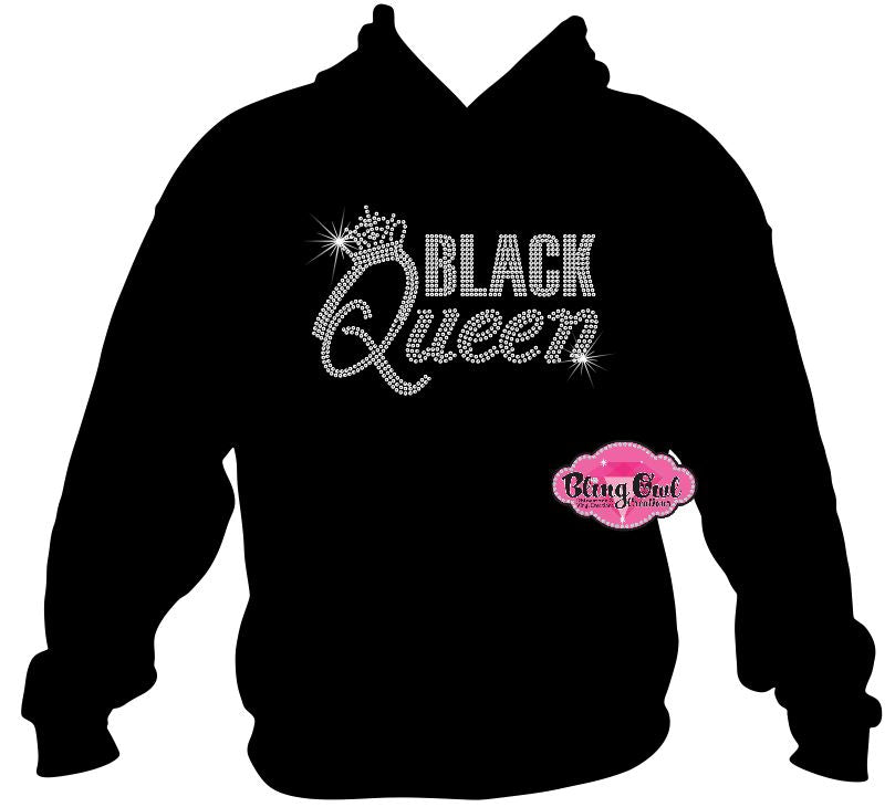 black queen princess crown lady shirt black women cultural african american rhinestones sparkle bling